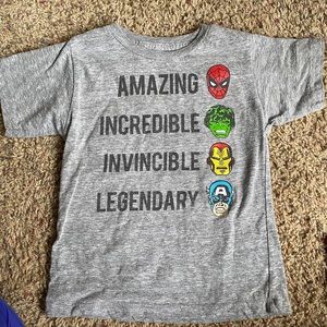 Kids superhero tee